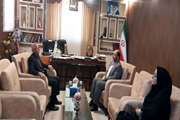 دیدار مدیر کل دامپزشکی استان با فرماندار شهرستان پلدشت 
